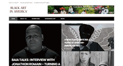 Desktop Screenshot of blackartinamerica.com